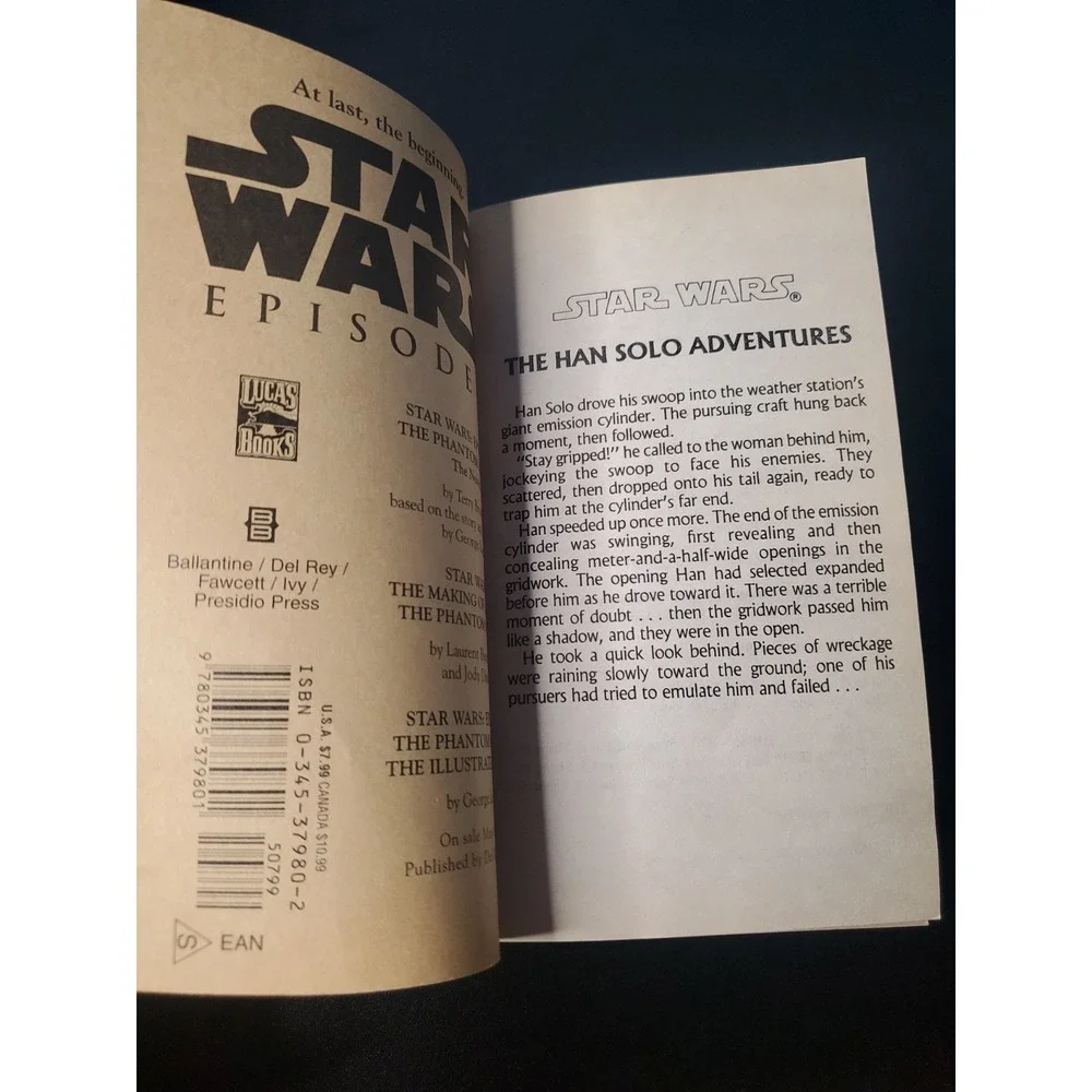 STAR WARS Han Solo Trilogy Omnibus Paperback Brian Daley Revenge Lost Legacy